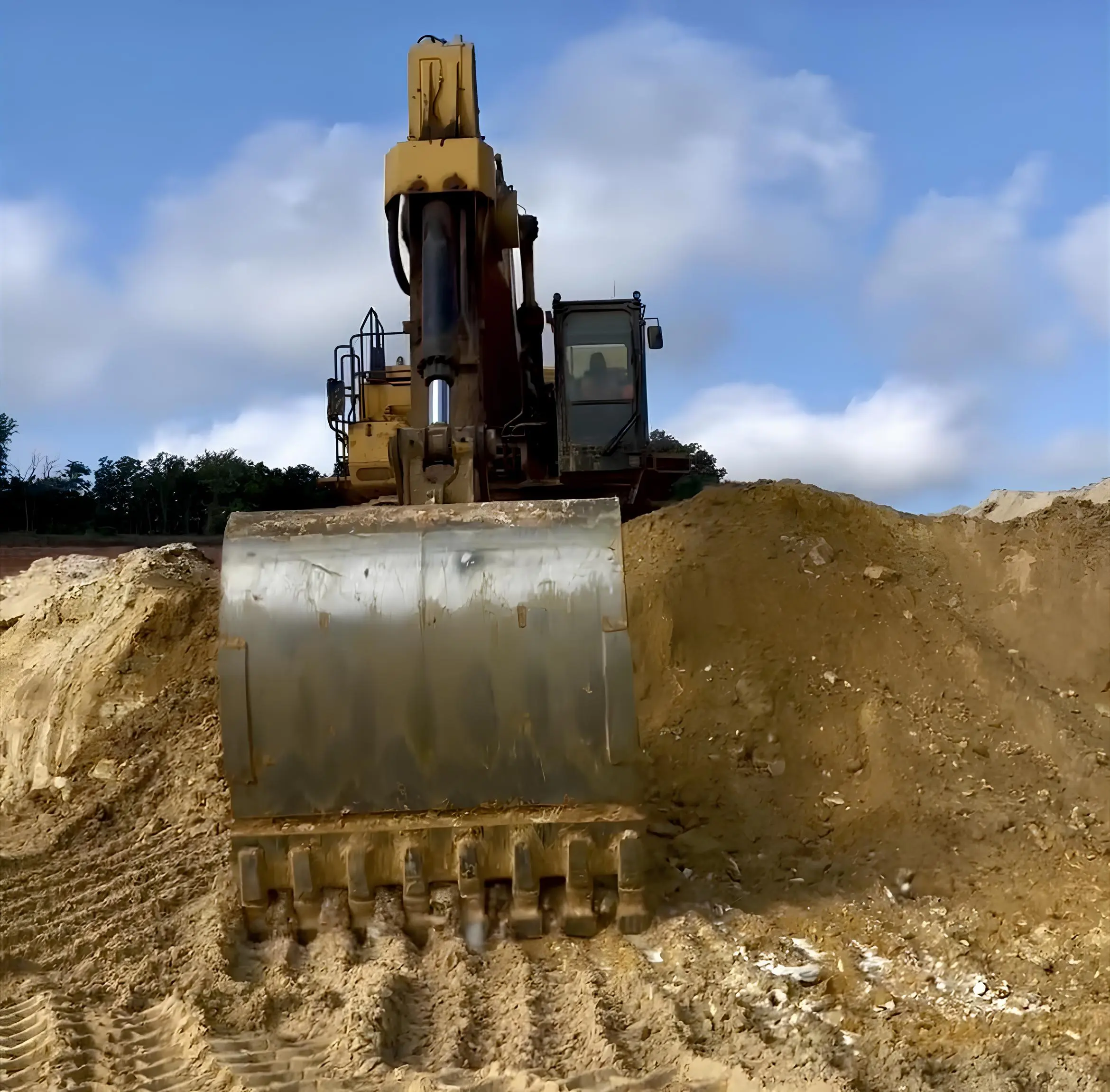 Excavation site work